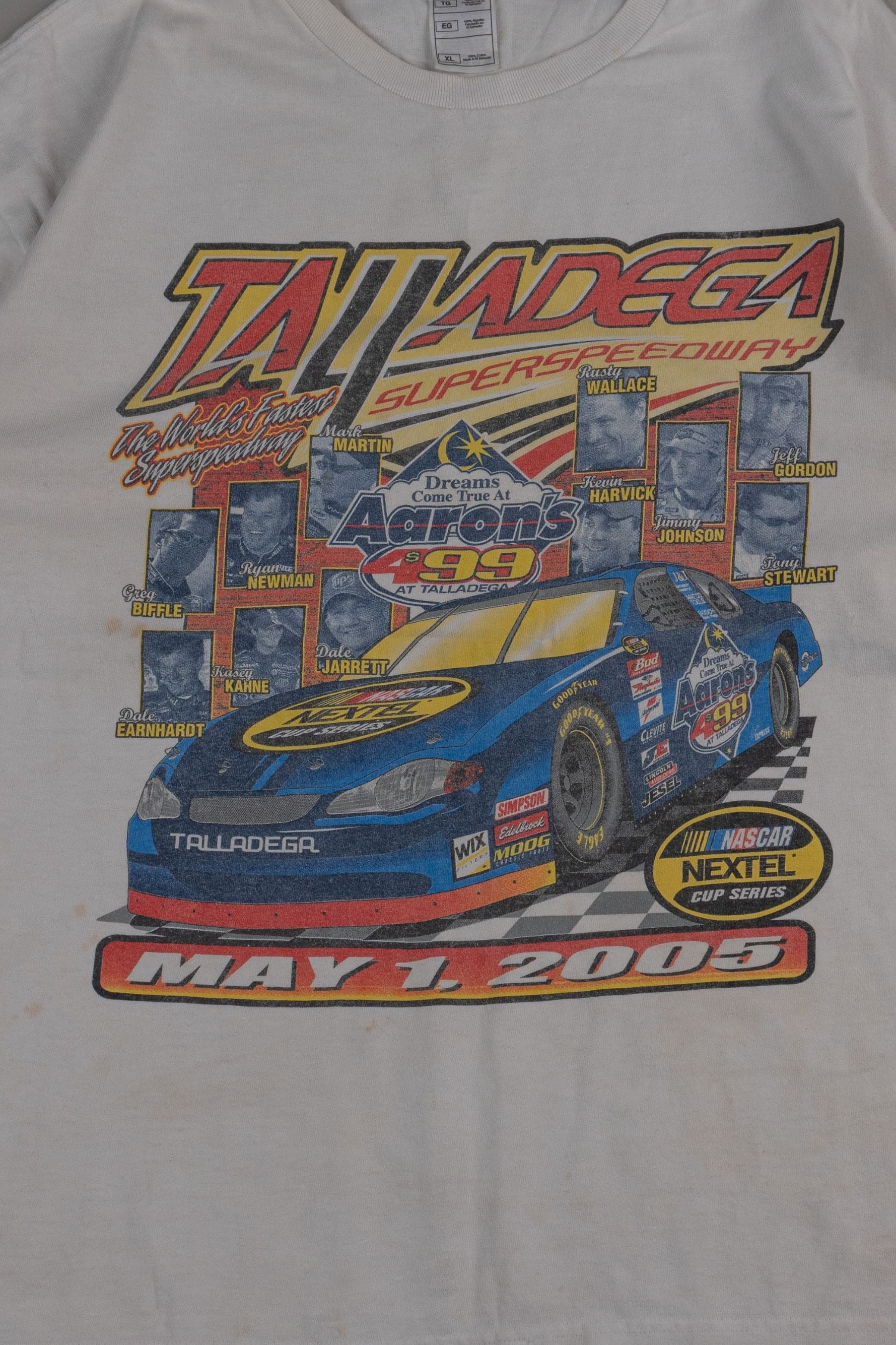Vintage 2000s Y2K Racing T-shirt