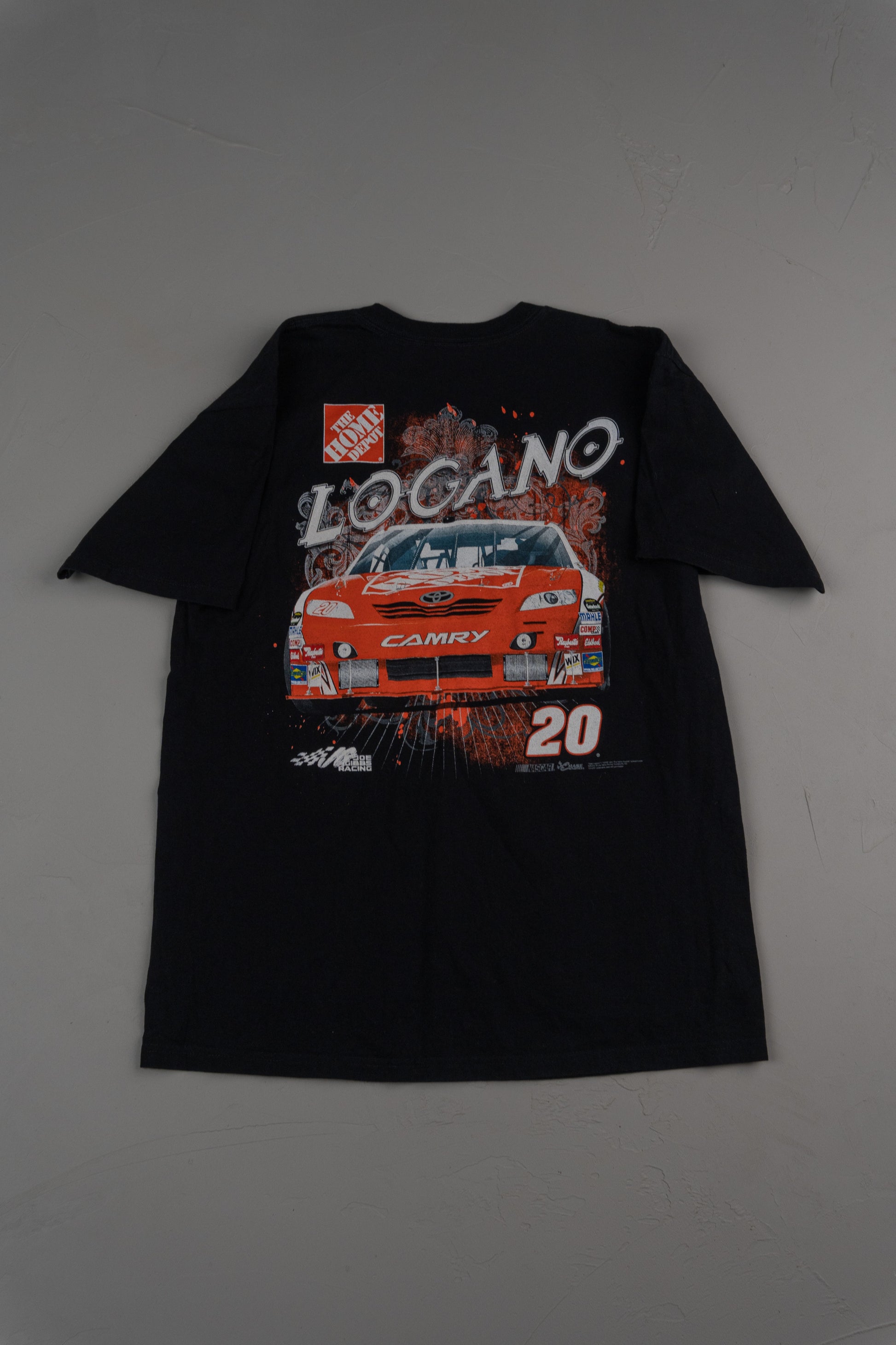 Vintage 2000s NASCAR fan tee / early Y2K era graphic tee Racing T-shirt