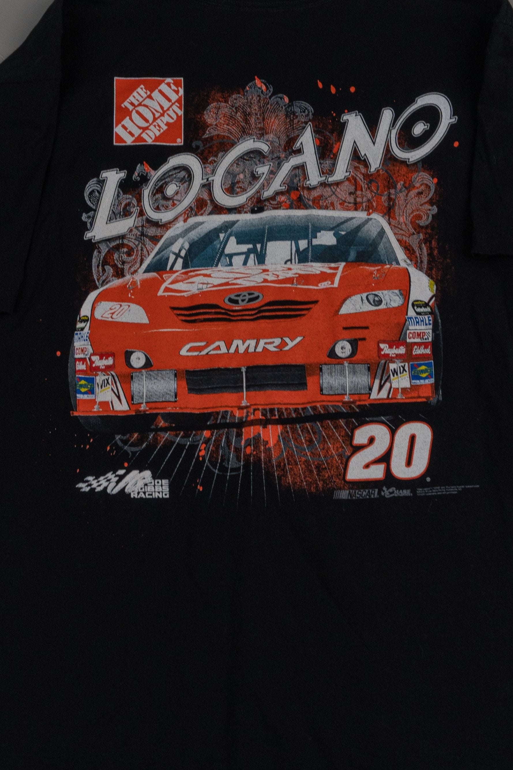 Vintage 2000s NASCAR fan tee / early Y2K era graphic tee Racing T-shirt