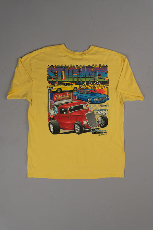 Vintage 00s Y2K Car Show T-shirt