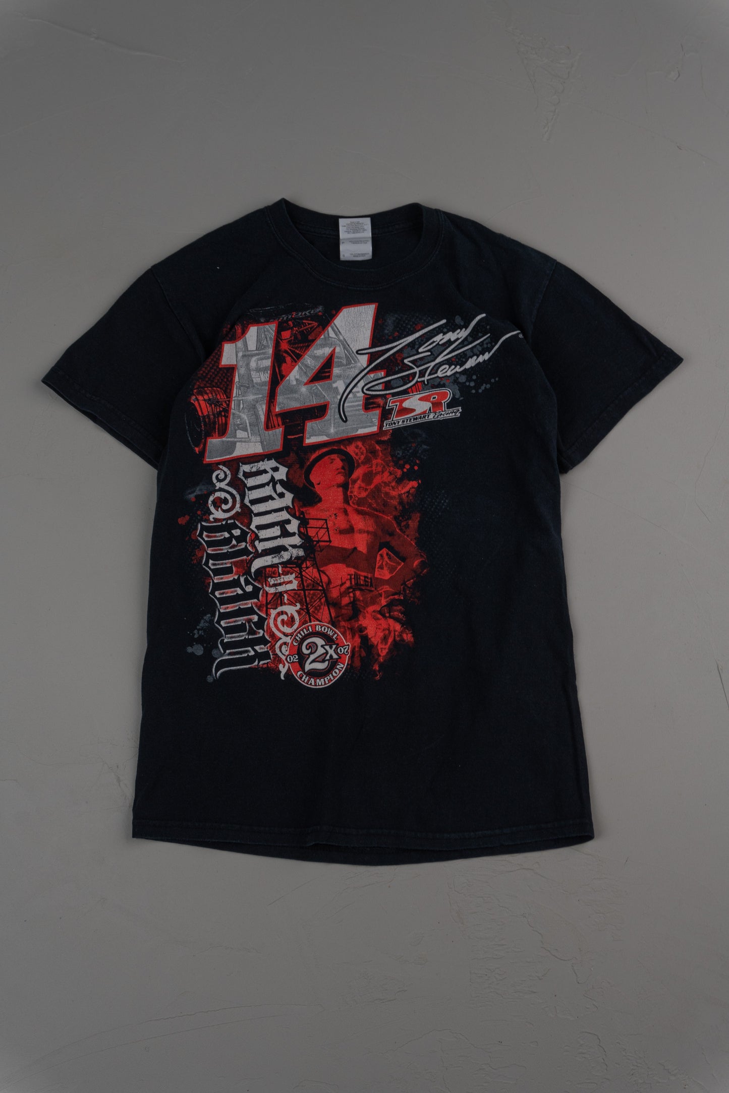 Vintage Early 2000s Y2K racing graphic tee Racing T-shirt
