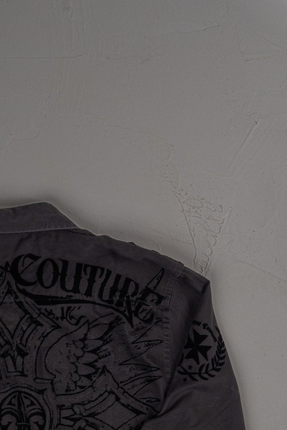 Vintage Y2K Xtreme Couture Cropped Button-up T-shirt