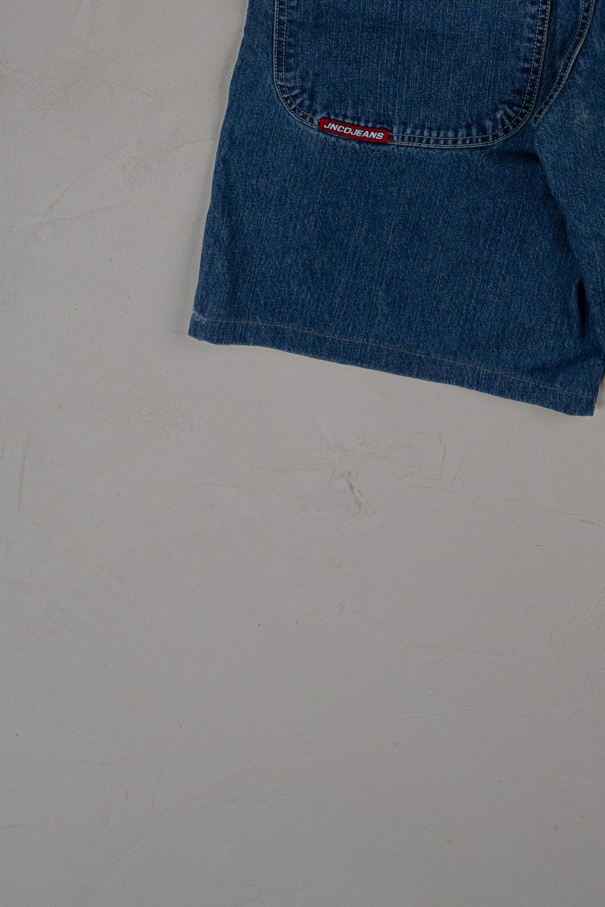 Vintage 90s JNCO Embroidered Crown Logo Denim Shorts/jorts