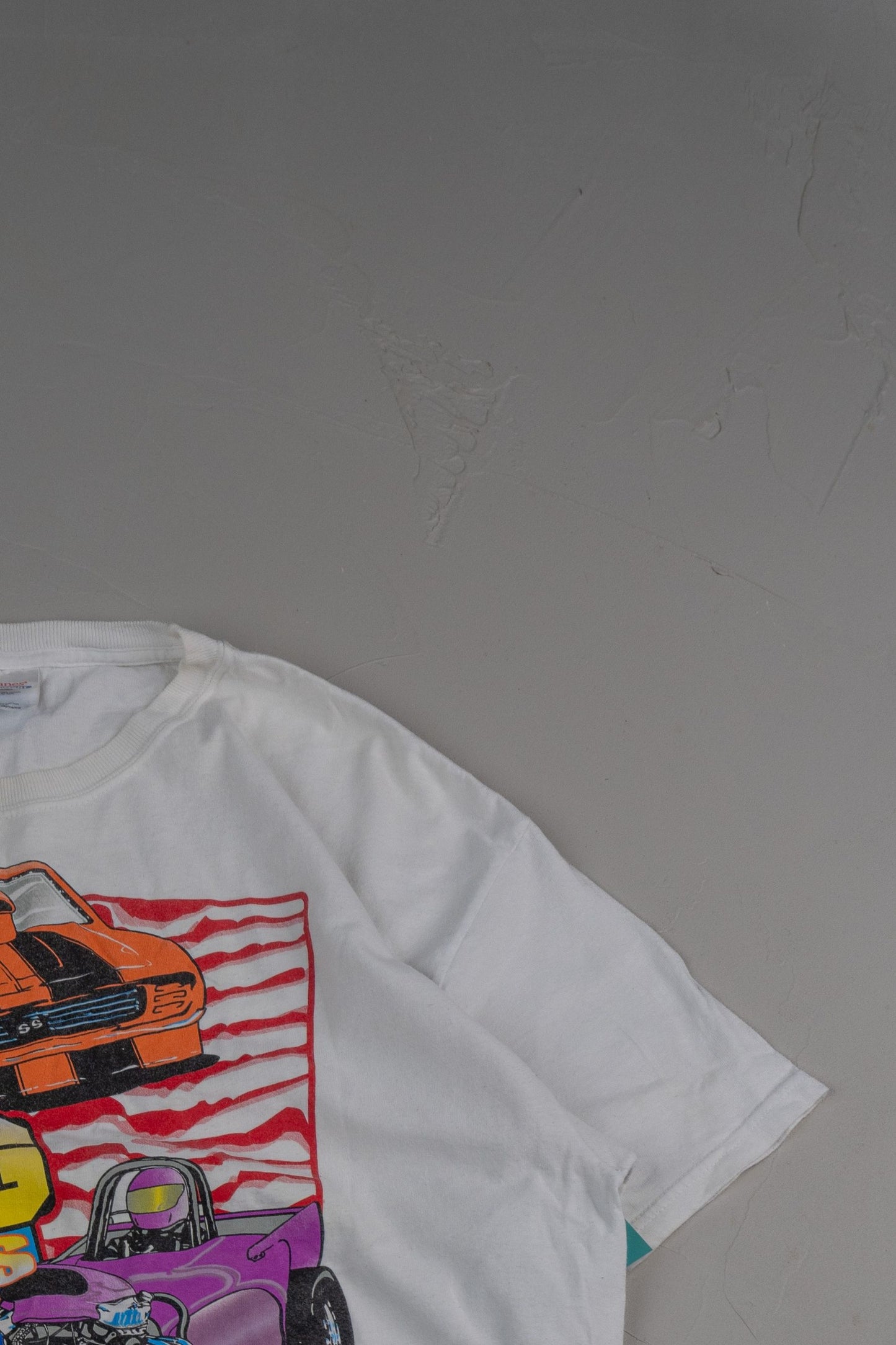 Vintage Early 2000s Y2K graphic tee Racing T-shirt