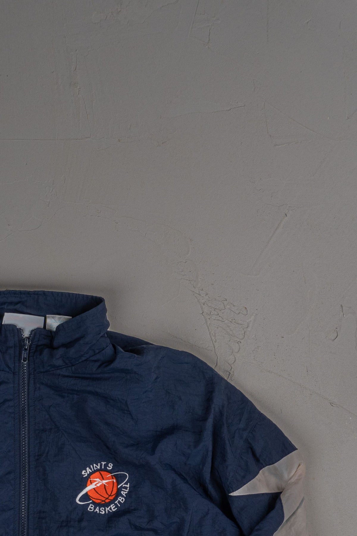 Vintage 90s Reebok Saints Basketball Track Jacket