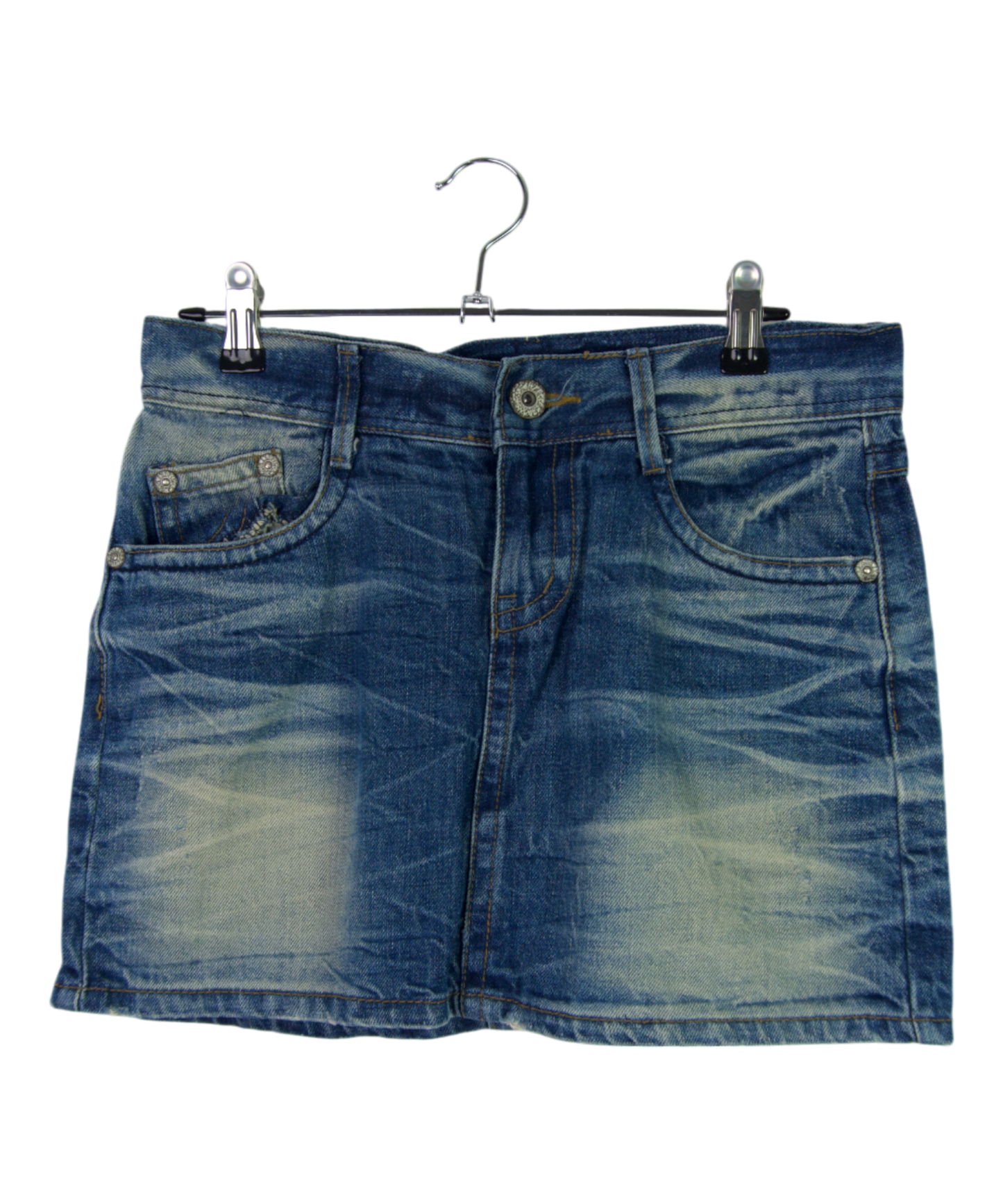 Hot Pepper Embroidered Skirt
