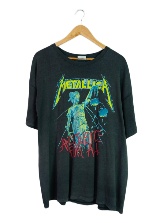 Vintage 90s Metallica And Justice For All Tee
