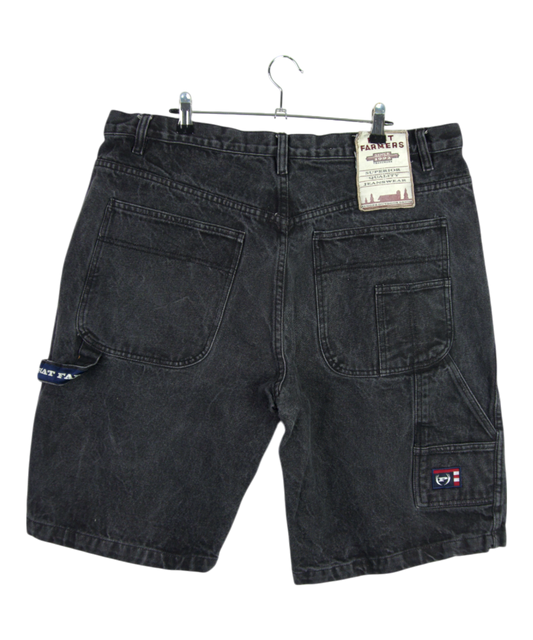 Vintage Phat Farm Denim Shorts Black Wash