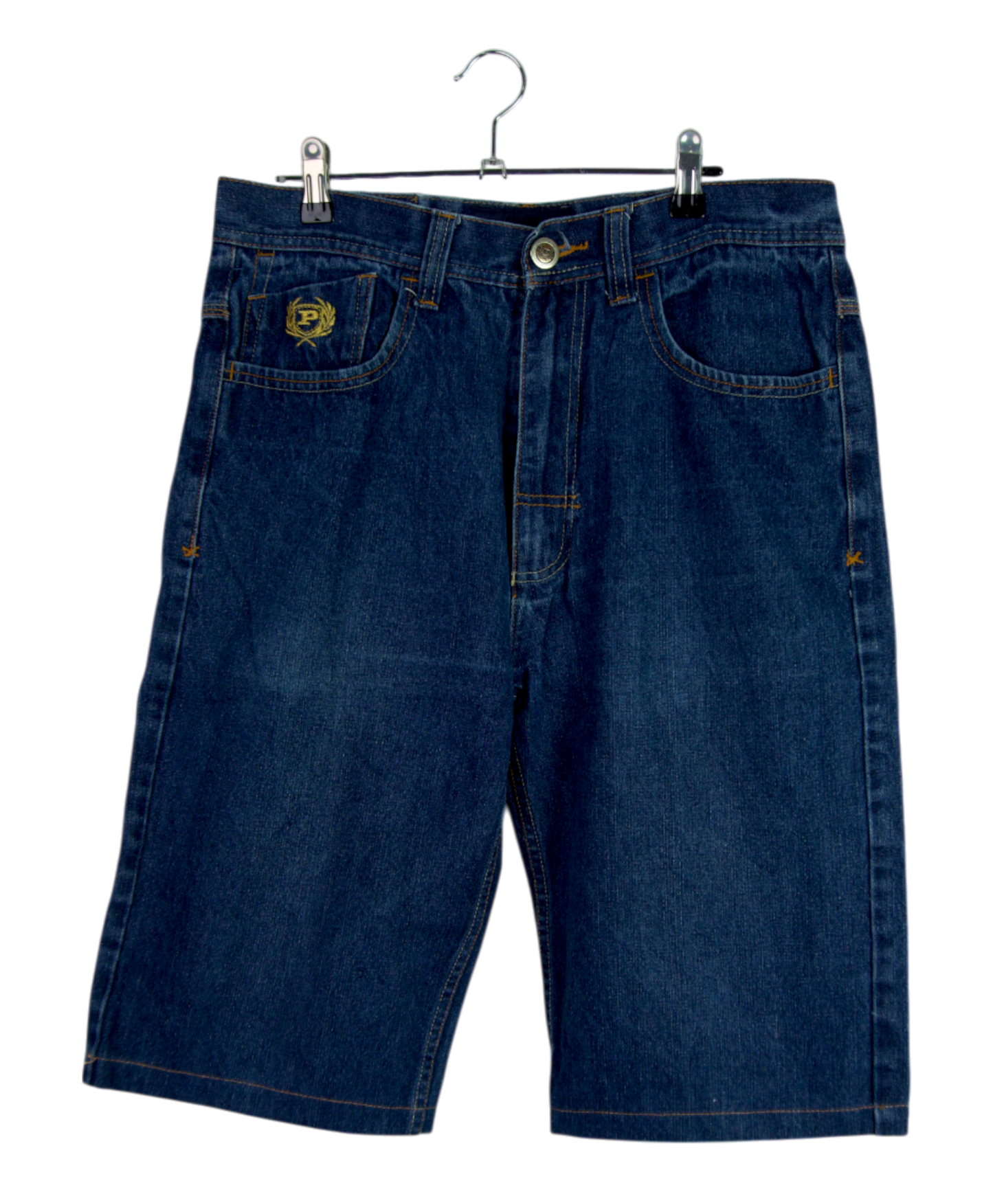 Vintage Phat Farm Denim Shorts Diamond Stitch
