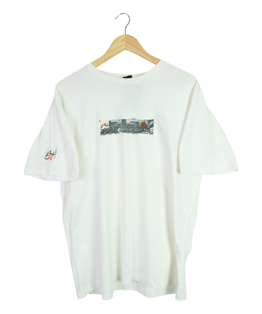 Vintage Rusty Sketch Logo Tee